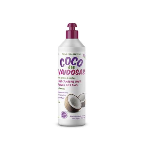 Creme de Pentear Pró Cachos - Coco das Vaidosas - 300ml Menor preço em Creme de Pentear Pró Cachos - Coco das Vaidosas - 300ml