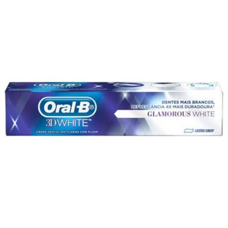 Creme dental branqueador oral-b 90g 3dwhite glamorous white - Sem marca Menor preço em Creme dental branqueador oral-b 90g 3dwhite glamorous white - Sem marca