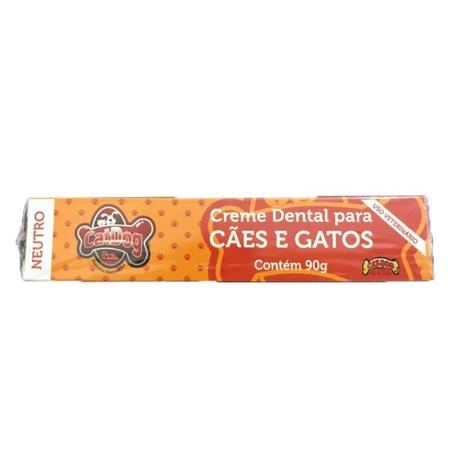 Creme Dental Cat Dog Sabor Neutro 90g Menor preço em Creme Dental Cat Dog Sabor Neutro 90g