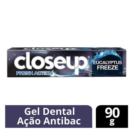 Creme Dental Close Up Fresh Action Eucalyptus Freeze 90g - Close-up Menor preço em Creme Dental Close Up Fresh Action Eucalyptus Freeze 90g - Close-up