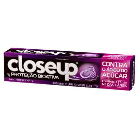 Creme Dental Close Up Proteção Bioativa 70g - Close-up Menor preço em Creme Dental Close Up Proteção Bioativa 70g - Close-up