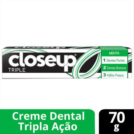 Creme Dental Close Up Triple Menta 70g - Close-up é boa?