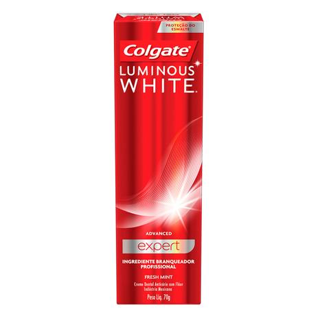 Creme Dental Colgate Luminous White Advanced 70g é boa?