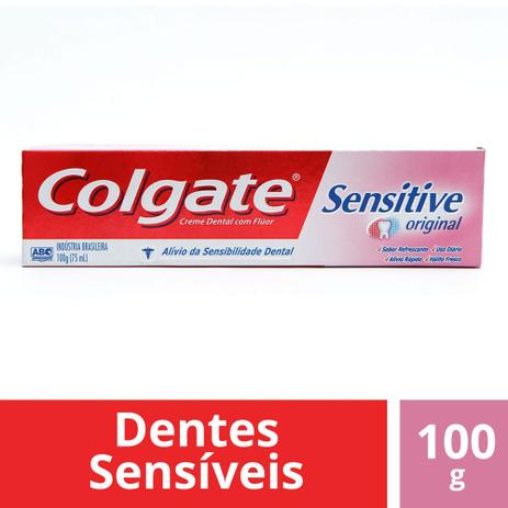 Creme Dental Colgate Sensitive Fresh Stripe 100g Menor preço em Creme Dental Colgate Sensitive Fresh Stripe 100g
