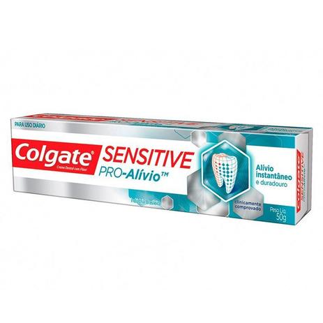 Creme Dental Colgate Sensitive Pro Alivio 50g Menor preço em Creme Dental Colgate Sensitive Pro Alivio 50g