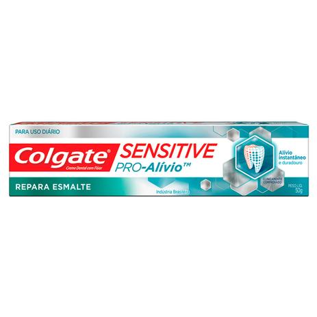 Creme Dental Colgate Sensitive Pro-Alívio Repara Esmalte 50g é ruim? Creme Dental Colgate Sensitive Pro-Alívio Repara Esmalte 50g é boa?