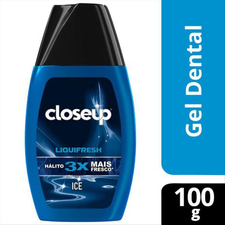 Creme Dental Em Gel Close Up Liquifresh Ice 100g - Close-up Menor preço em Creme Dental Em Gel Close Up Liquifresh Ice 100g - Close-up