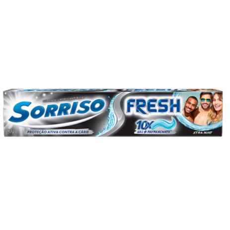 Creme dental gel sorriso 90g fresh xtra mint - Sem marca Menor preço em Creme dental gel sorriso 90g fresh xtra mint - Sem marca