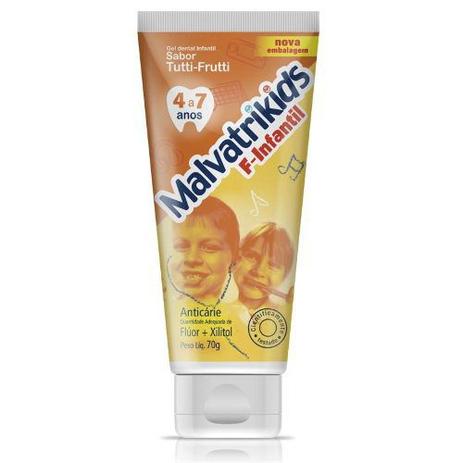 Creme dental malvatrikids infantil 70gr 4 a 7 ano Menor preço em Creme dental malvatrikids infantil 70gr 4 a 7 ano