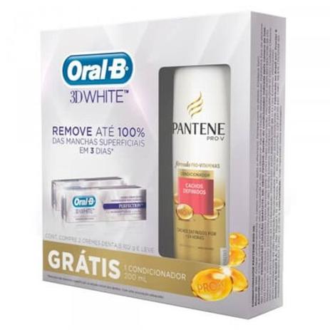 Creme Dental Oral-B 3D White Perfection - 108g, 2 Unidades + Grátis Condic - Procter gamble - hpc Menor preço em Creme Dental Oral-B 3D White Perfection - 108g, 2 Unidades + Grátis Condic - Procter gamble - hpc