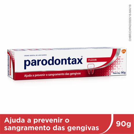 Creme Dental Parodontax Fluor 90g - Paradontax Menor preço em Creme Dental Parodontax Fluor 90g - Paradontax