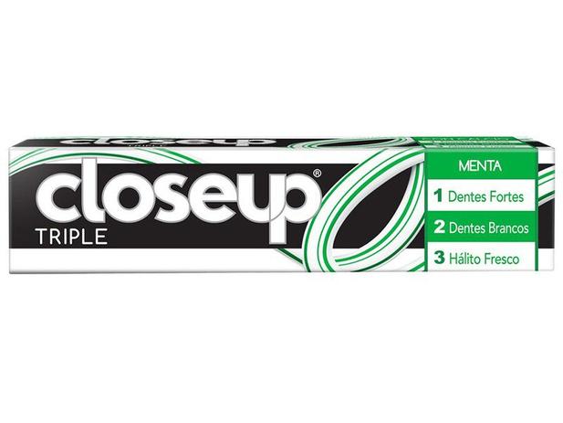 Creme Dental/Pasta de Dente Closeup - Triple Menta 70g Menor preço em Creme Dental/Pasta de Dente Closeup - Triple Menta 70g