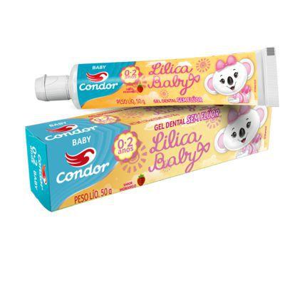 Creme Dental Sem Fluor Infantil 0 2 Anos Lilica Baby 50g Condor Creme E Gel Dental Infantil Magazine Luiza