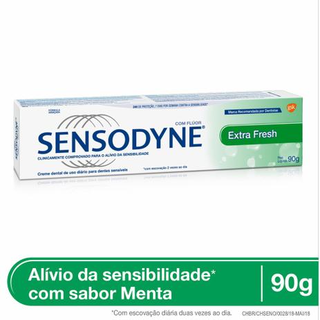 Creme Dental Sensodyne Extra Fresh 90g é boa?