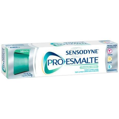 Creme Dental Sensodyne Pró-Esmalte Menta 50g - Glaxosmithline brasil Menor preço em Creme Dental Sensodyne Pró-Esmalte Menta 50g - Glaxosmithline brasil