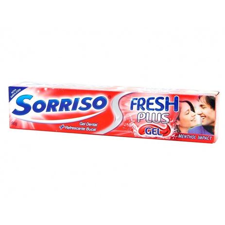 Creme Dental Sorriso Gel Fresh Menthol Impact 90g Menor preço em Creme Dental Sorriso Gel Fresh Menthol Impact 90g