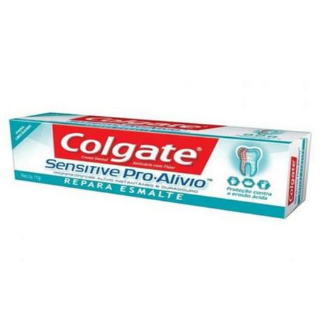 Creme dental terapeutico colgate 110g sensitive repara esmalte - Sem marca Menor preço em Creme dental terapeutico colgate 110g sensitive repara esmalte - Sem marca