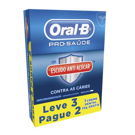 Creme dental tradicional oral-b 70g escudo anti açucar l3p2 - Sem marca Menor preço em Creme dental tradicional oral-b 70g escudo anti açucar l3p2 - Sem marca