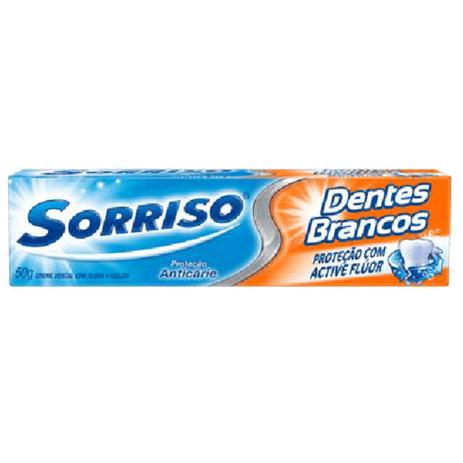 Creme dental tradicional sorriso 50g dentes brancos com fluor - Sem marca Menor preço em Creme dental tradicional sorriso 50g dentes brancos com fluor - Sem marca