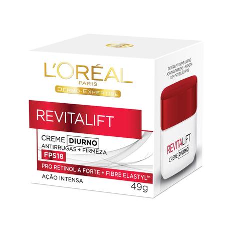 Creme Diurno LOréal Dermo Expertise Revitalift Fps 18 49g - Loréal Menor preço em Creme Diurno LOréal Dermo Expertise Revitalift Fps 18 49g - Loréal