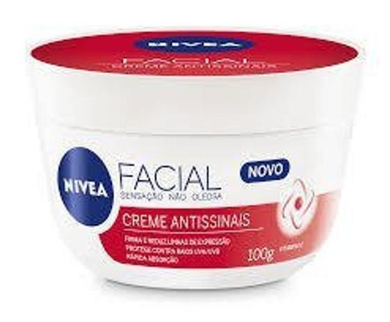 Creme facial antissinais  nivea  vermelho é boa?