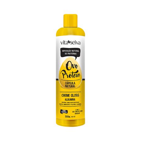Creme gloss albumina ovo protein - 2 em 1 300ml - Vita seiva é boa?