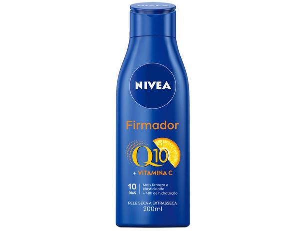 Creme Hidratante Corporal para Peles Secas - Nivea Firmador Q10 Vitamina C 200ml