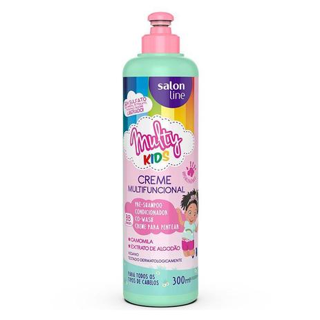 Creme Multifuncional Salon Line Multy Kids 300ml Menor preço em Creme Multifuncional Salon Line Multy Kids 300ml