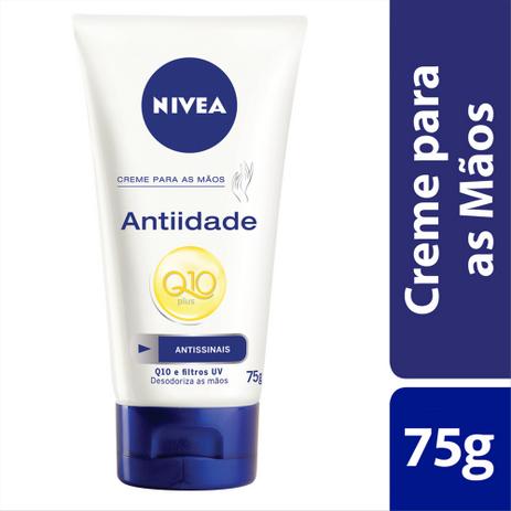 Creme para Mãos Nivea Hand Tratamento Anti-idade Q10 Plus 75g Menor preço em Creme para Mãos Nivea Hand Tratamento Anti-idade Q10 Plus 75g