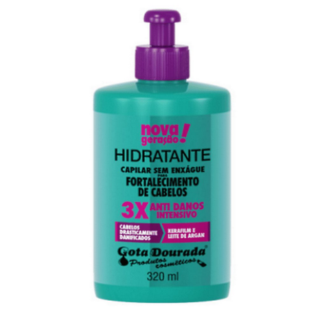 Creme para Pentear Gota Dourada Anti Danos 320ml é ruim? Creme para Pentear Gota Dourada Anti Danos 320ml é boa?