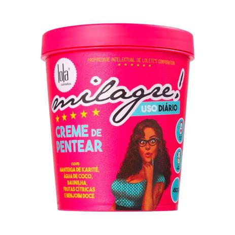 Creme Para Pentear Milagre Lola 450g - Lola Cosmetics Menor preço em Creme Para Pentear Milagre Lola 450g - Lola Cosmetics