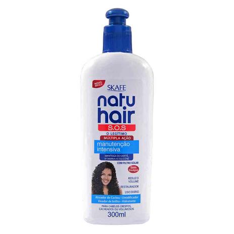 Creme para Pentear Natuhair SOS - 300ml - Natu hair Menor preço em Creme para Pentear Natuhair SOS - 300ml - Natu hair