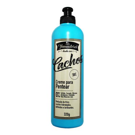 Creme para Pentear Yamasterol Cachos 3BC 320g - Yamá Menor preço em Creme para Pentear Yamasterol Cachos 3BC 320g - Yamá