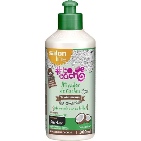 Creme Pentear Salon Line To De Cachos Coco Meu Crespo 300ml Desembaracante Magazine Luiza