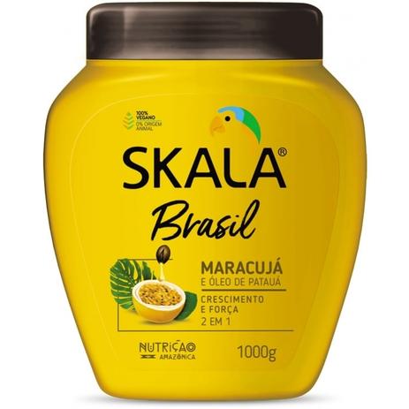 Creme tratamento skala 1kg maracujá e patauá Menor preço em Creme tratamento skala 1kg maracujá e patauá