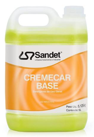 Cremecar base detergente de uso geral snow foam shampoozeira limpeza de automovel - 5 litros sandet - sulquimica Menor preço em Cremecar base detergente de uso geral snow foam shampoozeira limpeza de automovel - 5 litros sandet - sulquimica