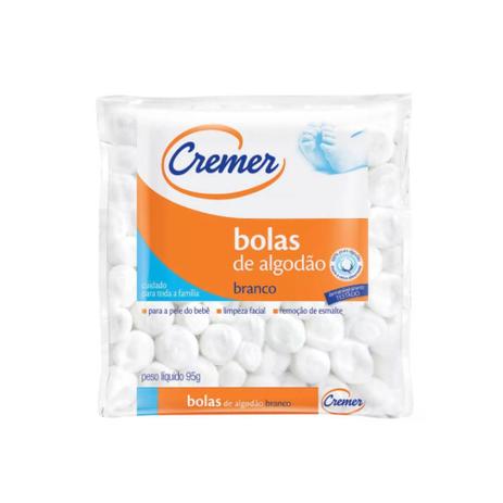 Cremer Algodão Bolinha 95g Menor preço em Cremer Algodão Bolinha 95g