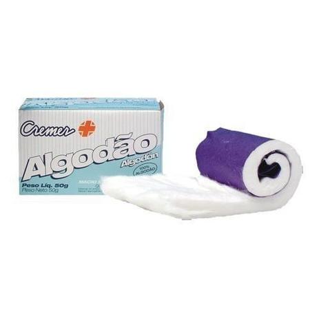 Cremer Algodão Caixinha 50g (Kit C/06) Menor preço em Cremer Algodão Caixinha 50g (Kit C/06)