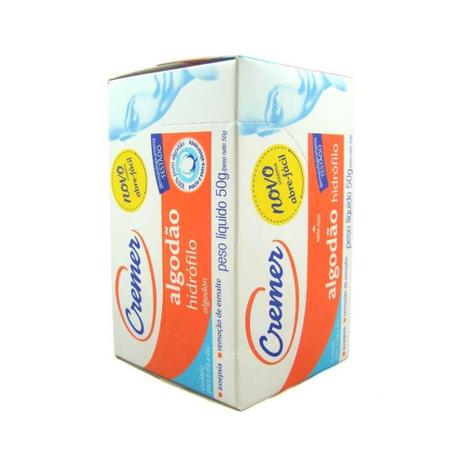 Cremer Algodão Caixinha 50g Menor preço em Cremer Algodão Caixinha 50g