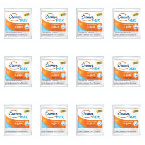 Cremer Compressa Gaze 11 Fios C/5 Estéril (Kit C/12) é boa?