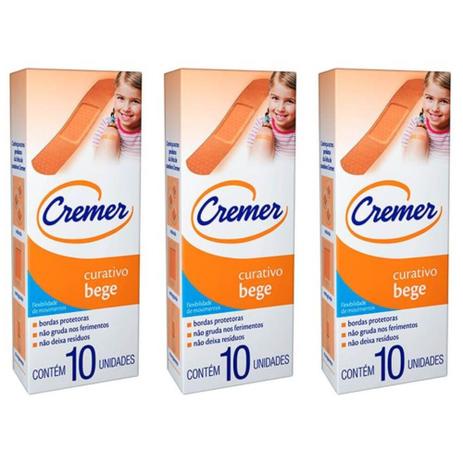 Cremer Curativo Bege C/10 (Kit C/03) é ruim? Cremer Curativo Bege C/10 (Kit C/03) é boa?