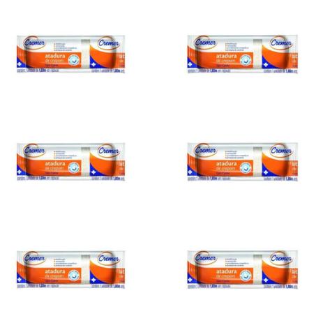 Cremer Cysne Atadura Crepe 12cmx1,80m (Kit C/06) Menor preço em Cremer Cysne Atadura Crepe 12cmx1,80m (Kit C/06)