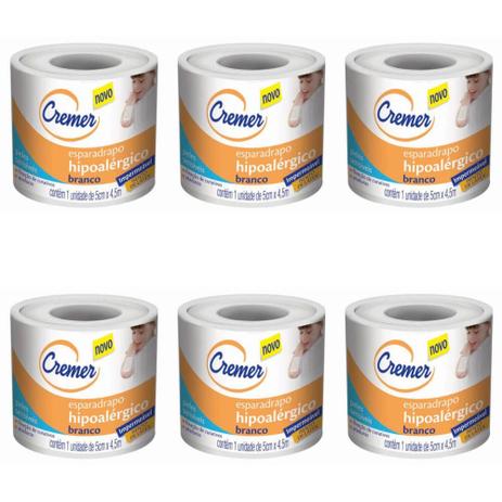 Cremer Esparadrapo Hipoalergênico 5cmx4,5m (Kit C/06) é boa?