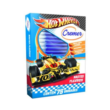 Cremer Hot Wheels Hastes Flexíveis C/75 Menor preço em Cremer Hot Wheels Hastes Flexíveis C/75