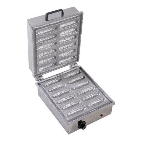 Crepeira Elétrica 12 Cavidades Inox - Mared / 220v Menor preço em Crepeira Elétrica 12 Cavidades Inox - Mared / 220v