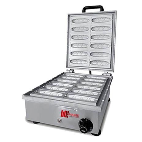 Crepeira Elétrica Máquina de Crepes 12 Cavidades Inox 220V Mared Menor preço em Crepeira Elétrica Máquina de Crepes 12 Cavidades Inox 220V Mared