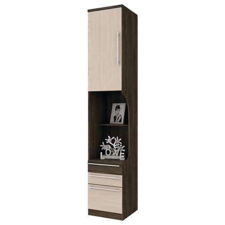 Criado Mudo 1 Porta E 3 Gavetas Diamante Moka E Fendi M315 Henn Menor preço em Criado Mudo 1 Porta E 3 Gavetas Diamante Moka E Fendi M315 Henn