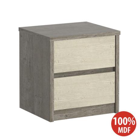 Criado-mudo 2 Gavetas 100 MDF 811 Demolição/Marfim Areia - Foscarini Menor preço em Criado-mudo 2 Gavetas 100 MDF 811 Demolição/Marfim Areia - Foscarini