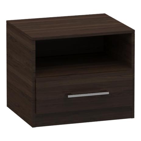Criado Mudo 43x45cm Com 1 Gaveta Nicho Marrom Tabaco - Peglev Menor preço em Criado Mudo 43x45cm Com 1 Gaveta Nicho Marrom Tabaco - Peglev