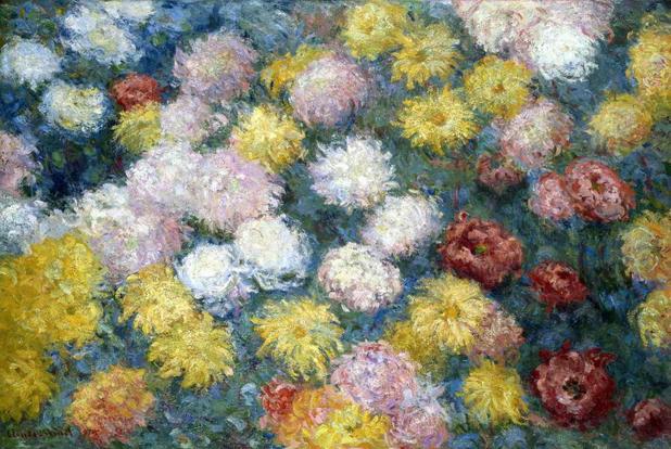 Crisântemos - Claude Monet - Tela 60x89 Para Quadro - Santhatela é boa?